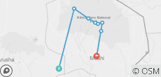  Kilimanjaro Climb Lemosho Route - 8 days/7 nights - 8 destinations 