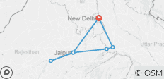  Golden Triangle Tour with Pushkar - 7 destinations 