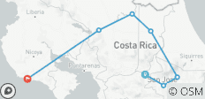  Pura Vida: E-Bike Tour Costa Rica - 7 Destinationen 