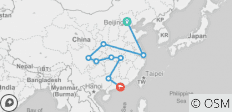  Ganz China in 16 Tagen - 9 Destinationen 