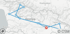  Georgia GRAND Tour - 12 bestemmingen 