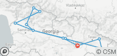  Georgia GRAND Tour - 12 destinations 