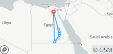  Geführte Luxusreise Ägypten mit Nilkreuzfahrt &amp; Flug - 7 Destinationen 