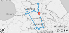  Géorgie et Arménie - 8 jours - 16 destinations 