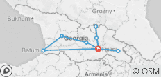  Georgien Rundreise - Georgisches Stadtleben - 9 Destinationen 