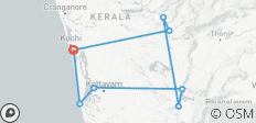  Amazing Kerala - 8 destinations 