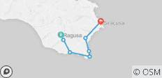  Self-Guided Cycling through Baroque Sicily - 7 destinations 