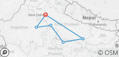  11 Tage Golden Triangle Tour mit Khajuraho und Varanasi - 6 Destinationen 