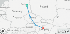  Berlijn naar Boedapest Groepsreis per trein (18-35) - 4 bestemmingen 