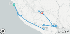  Das Beste von Südperu + Paracas Ica &amp; Nazca - 26 Destinationen 