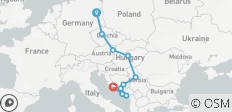  Bahnreise Böhmisches Europa für Gruppen (18-35) - 10 Destinationen 