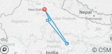  Bandhavgarh Rundreise mit Taj Mahal - 7 Destinationen 