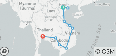  Einfach Vietnam mit Kambodscha &amp; Bangkok - 10 Destinationen 