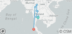  Thailand Erlebnisreise inkl. Phuket - 8 Destinationen 