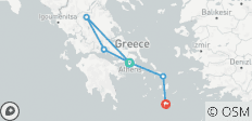  Ontdek Griekenland - 6 bestemmingen 