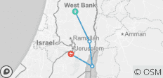  Walking in the Palestinian Territory - 4 destinations 