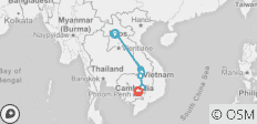  Descubridor de Laos y Camboya - 7 destinos 