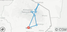 Kilimanjaro Climb-Rongai Route  6 Days 5 Nights