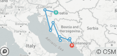  Kroatien Entdeckungsreise - Zagreb, Zadar, Hvar, Split nach Dubrovnik - 9 Destinationen 