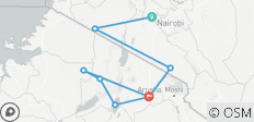  Auf Safari in Kenia &amp; Tansania (8 destinations) - 8 Destinationen 