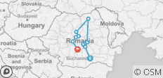  Halloween in Rumänien für Singles (ab 40, 50 und 60 Jahren) - 12 Destinationen 