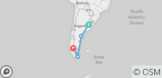  Patagonien Rundreise - 4 Destinationen 