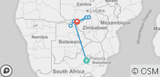  Zuidelijk Afrika aan boord van de African Dream - een reis naar de uiteinden van de aarde - cruise van haven tot haven (9 bestemmingen) - 9 bestemmingen 