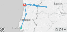  Lissabon, Porto und das Douro-Tal (Portugal) und Salamanca (Spanien) (Hafen-zu-Hafen-Kreuzfahrt) (einschließlich Senhora da Ribeira) - 12 Destinationen 