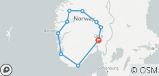  Norwegian Fjords - 10 destinations 