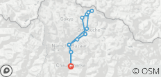  Everest Basislager Trekking Tour - 14 Destinationen 
