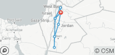  Jordan Jewels - 8 Days - 9 destinations 