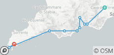 Ultimative Amalfiküste Trekking Tour - Wanderreise - 10 Destinationen 