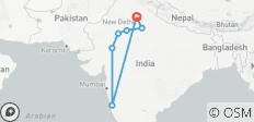 Le meilleur du Rajasthan et la détente à Goa, vols inclus - 7 destinations 