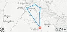  Unlguablicher Seraj mit Amritsar, Dharmasala und Shimla - 6 Destinationen 