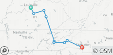  Bluegrass Country &amp; the Smoky Mountains featuring Louisville, Lexington, Gatlinburg &amp; Asheville (Louisville, KY to Asheville, NC) (2026) - 9 destinations 