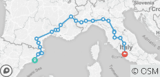  2022 Hannibal - Von Barcelona nach Rom - 24 Destinationen 