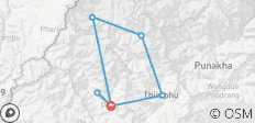  Jomolhari Round Trek - 7 destinations 