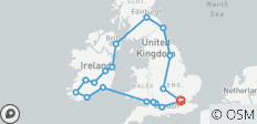  Höhepunkte aus Großbritannien und Irland - 18 Destinationen 