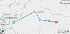  All Inclusive 7-daagse Zijderoute van Kashgar naar Dunhuang, Jiayuguan - 5 bestemmingen 