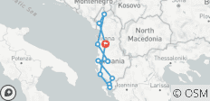  Self Drive: Albania North to South - 13 destinations 