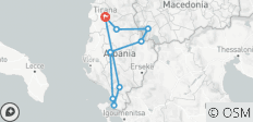  Self Drive: Albania &amp; North Macedonia - 9 destinations 