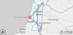  Israel: Das Heilige Land (Privatrundreise) - 9 Tage - 8 Destinationen 