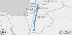  Jordanien erleben - Rundreise, Sommer, Basis (7 Tage) - 8 Destinationen 