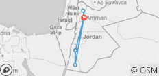  Jordanien Erlebnisreise (6 Tage) - 6 Destinationen 