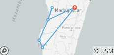  Découverte et splendeur de Madagascar - 7 destinations 