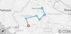  Royale Rajasthan Tour mit Tiger (Ranthambore) - 7 Destinationen 