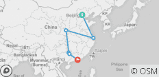  Entdecken Sie China! - 10 Tage - 6 Destinationen 