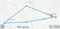  Das Wesentliche der Mongolei - 4 Tage - 7 Destinationen 