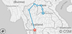  Laos to Northern Thailand: Treks &amp; Trails - 7 destinations 