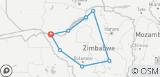  14-daagse Herontdek Zimbabwe Tour - 8 bestemmingen 
